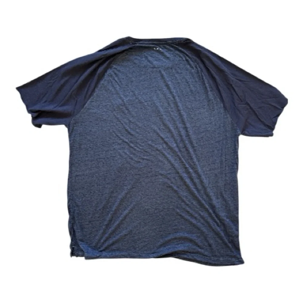 John Varvatos Navy Blue Raglan 'Let Freedom Ring' Graphic Tee - Picture 2 of 3